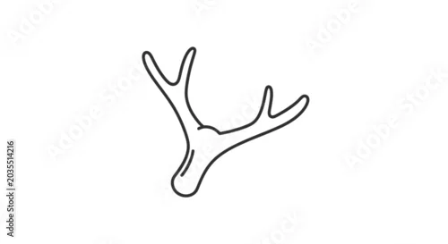 Obraz Antlers Deer Horns Wildlife Animal.