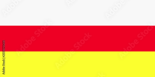Republic of South Ossetia flag background