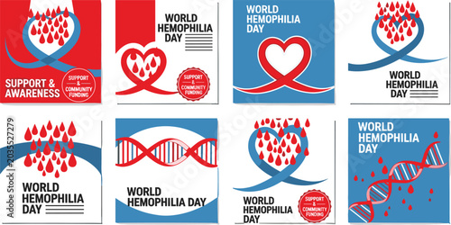 Bild auf Leinwand World Malaria Day vector horizontal web banner template with mosquito icon and join the fight to end malaria typography on white background