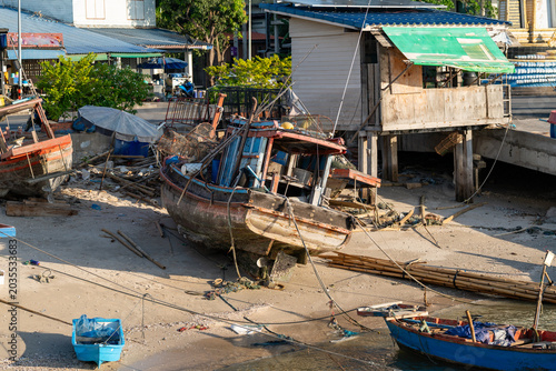 Seascapes with Boats in Thailand