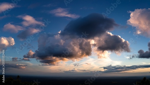 Clouds In The Evening Sky