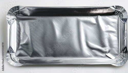 Empty Aluminum Foil Wrap