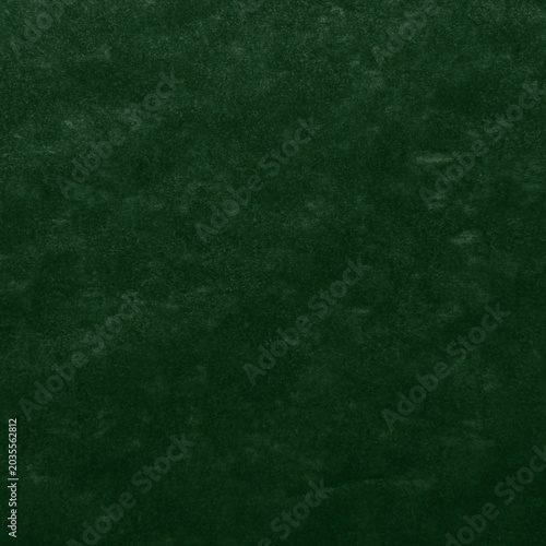 Dark green velvet texture background