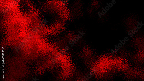 Tableau sur toile Abstract visualization of pulsating crimson energy, resembling a chaotic nebula