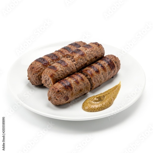 Grilled Romanian sausages called 'Mici
