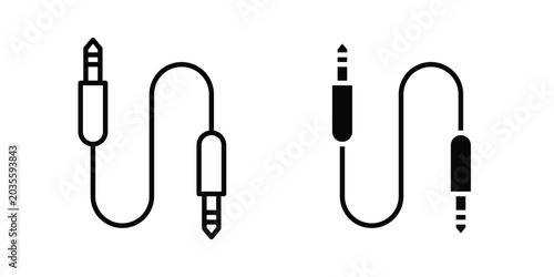 Fényképezés Audio cable icon