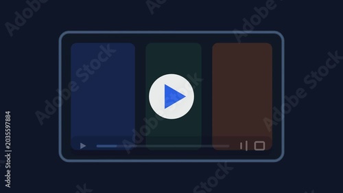 A person plays video on a smartphone screen indoors with buttons