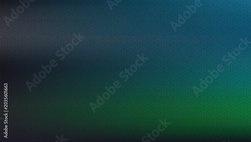 Photos Abstract geometric dark blue and green background with a subtle pattern of interwoven triangles