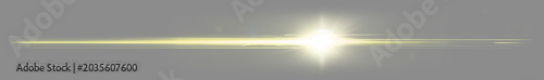 White Yellow Starburst Lens Flare Overlay on Gray Background