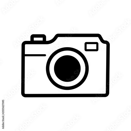 Photos Pictogramme vectoriel d’appareil photo en style doodle minimaliste, idéal pour voyage, photographie, tourisme, souvenirs de vacances ou projet graphique