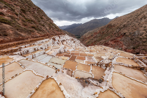 Φωτογραφία Maras salt mines in the Sacred Valley of Incas, Peru