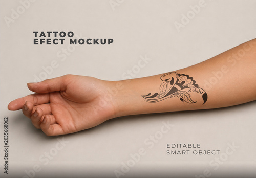 Tattoo Efect Mockup