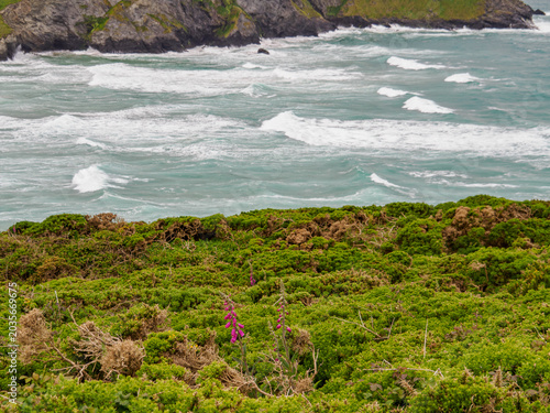 Wandern an der Küste von Cornwall
