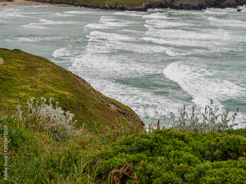 Wandern an der Küste von Cornwall
