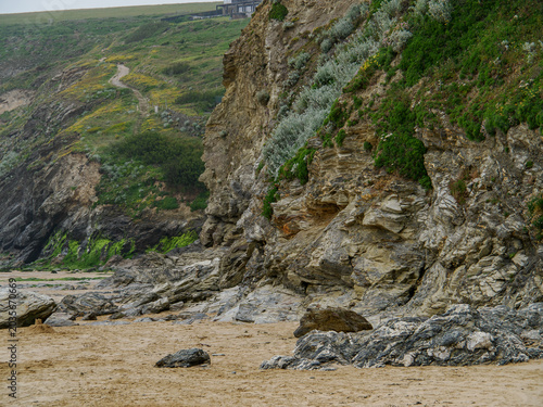 Wandern an der Küste von Cornwall