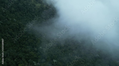 Pedra Do Bau Mountain Peak Fog Clouds Climbing Mountaineering Serra Mantiqueira Adventure Tourism Hiking Rock Formation Summit Wilderness Nature Landscape Scenic Brazil South America Outdoor Explorer