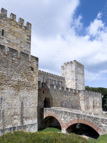São Jorge Castle in Lisbon Portugal