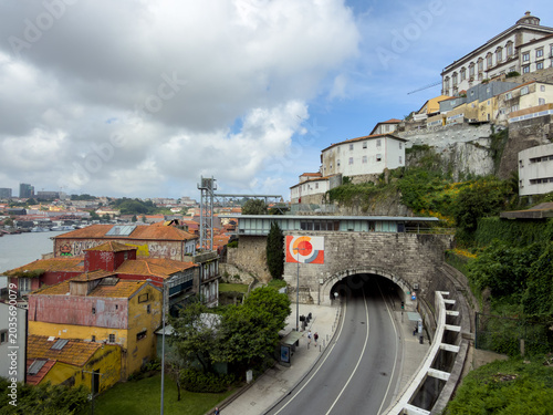 Street Tunnel in Porto Portugal