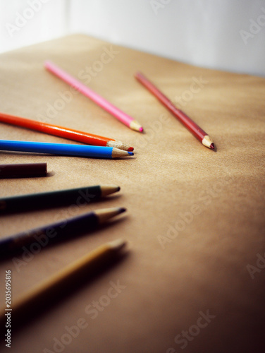 Fotografia Colored pencils
