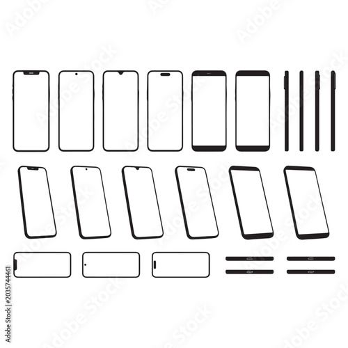 Minimal Smartphone Screen Mockup Collection