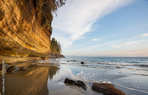 Beach on Vancouver island