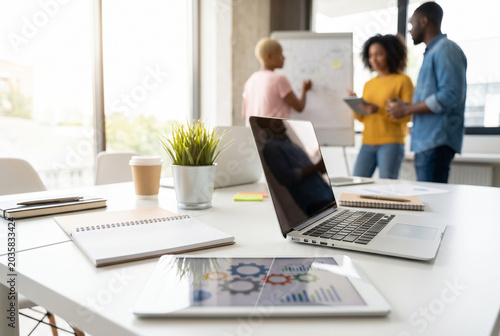 Productivity concepts. business people working. Company 