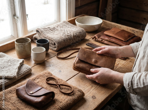 Handmade objects and products