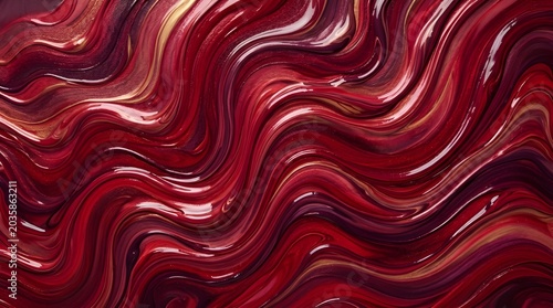 Crimson Marble Paintwave Luxury Background