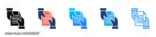 Foto Task Handoff icon sheet multiple style collection
