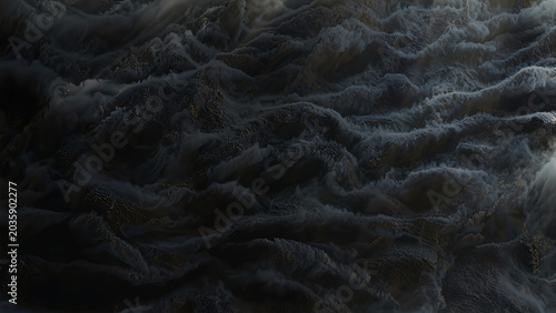 Dark abstract texture background, cinematic black smoke, moody atmosphere, soft shadow gradients, subtle light rays, ultra realistic texture, luxury dark aesthetic