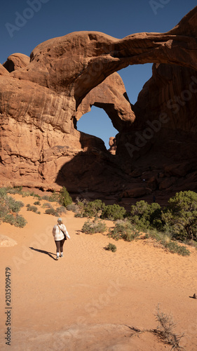 Bild auf Leinwand delicate arch in arches national park
