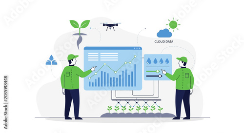 Smart Farming Technology: Drones, Data & Agricultural Innovation
