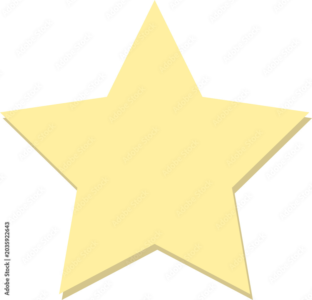 Obraz premium gold star 