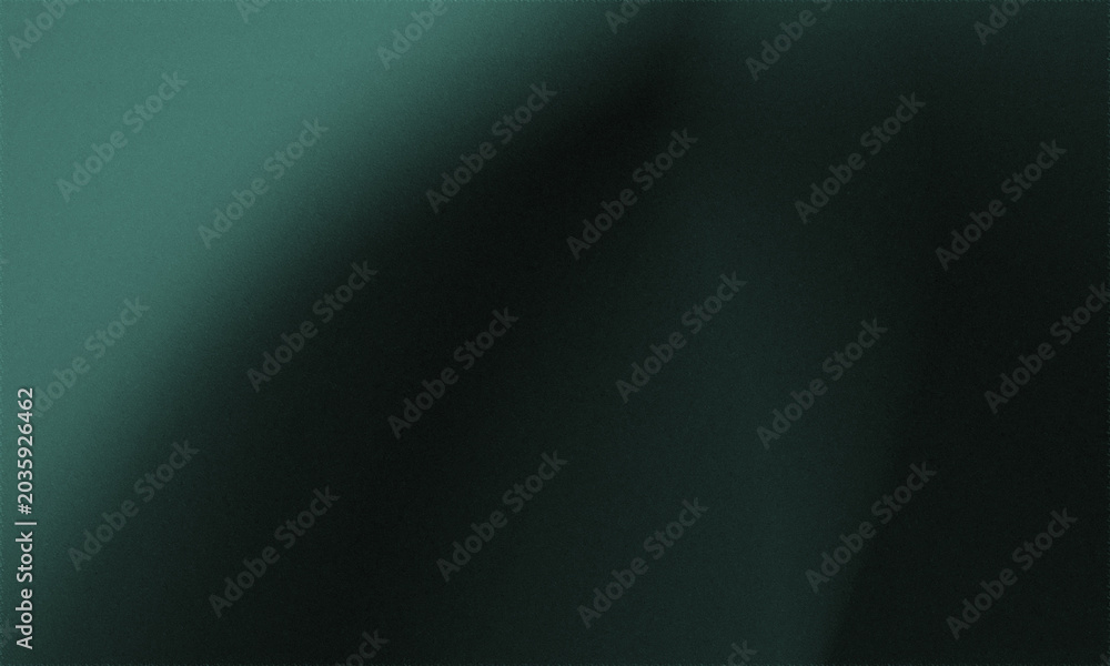 Obraz premium green abstract background with film grain effect, retro grain texture, and subtle light reflections