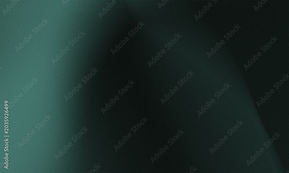 Obraz premium green abstract background with film grain effect, retro grain texture, and subtle light reflections
