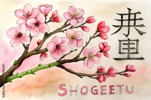 cherry blossom in spring