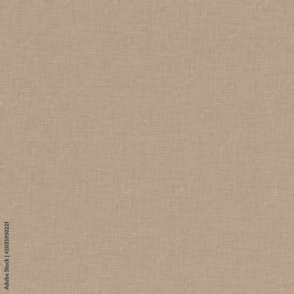 Fototapeta premium Taupe Brown Linen Fabric Texture Background, Khaki Grey Canvas Pattern, Solid Muted Textured Textile Cross Hatch Backdrop for Graphic Design