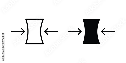 Tableau sur toile Stretchy icon graphic design symbols vector illustration