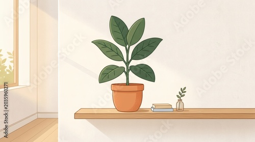 plant in a pot