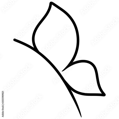 vector drawing of a flower