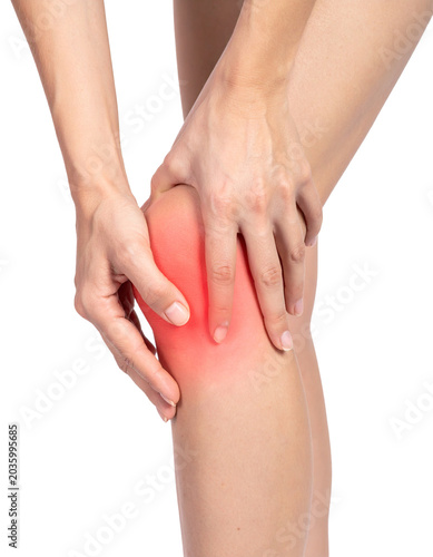 Foto Pain, injury to the knee