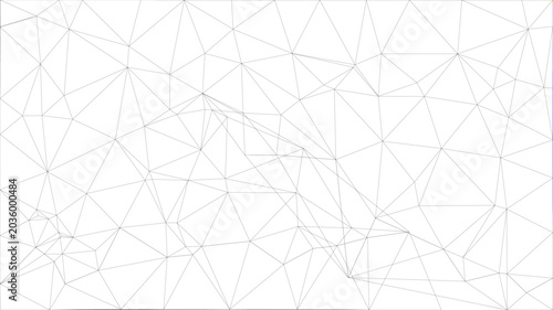 Konstfotografi delaunay triangulation mesh pattern, geometric wireframe network, abstract trian