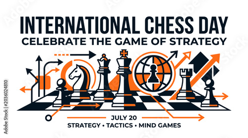 Konstfotografi International Chess Day: Celebrate Strategy, Tactics, and Mind Games
