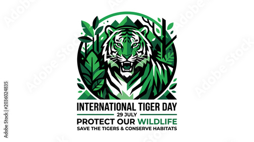 International Tiger Day: Protect Wildlife, Save Tigers & Conserve Habitats
