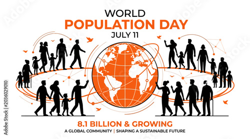 Fényképezés World Population Day July 11: 8