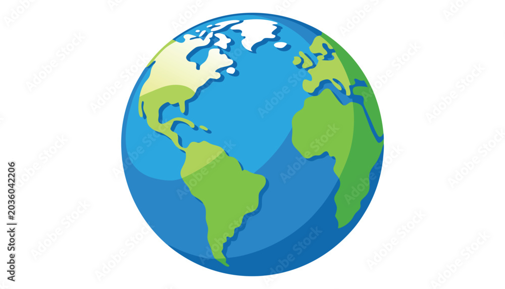 Fototapeta premium earth clipart vector illustration