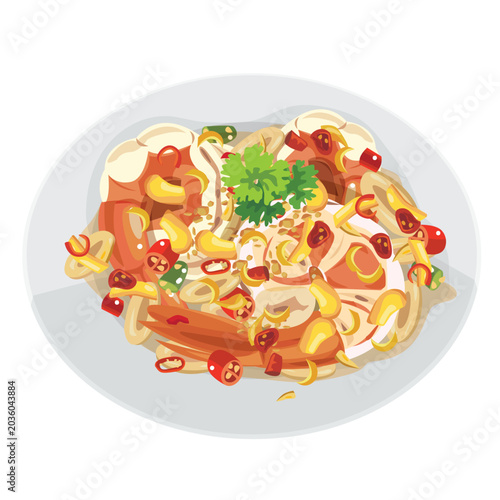 Stir-fried Shrimp