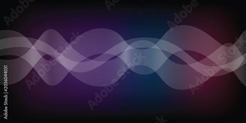 Abstract wavy lines pattern on dark gradient background with abstract