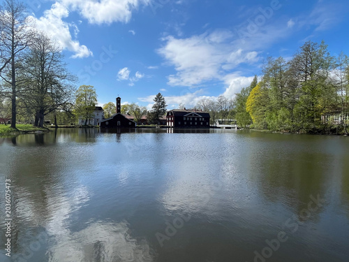 palace in the park of versailles