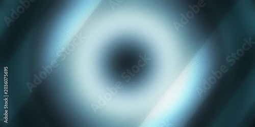 Abstract Circular Blue Light Tunnel or Ripple Effect